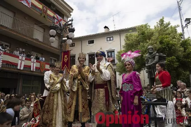 Los festeros más menudos toman las calles de Caravaca (Bando Cristiano y parlamento infantil)