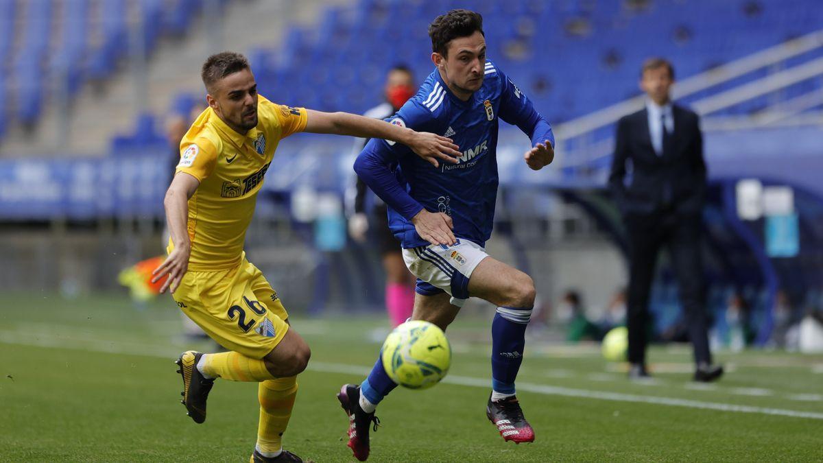 Las imágenes del Real Oviedo - Málaga CF