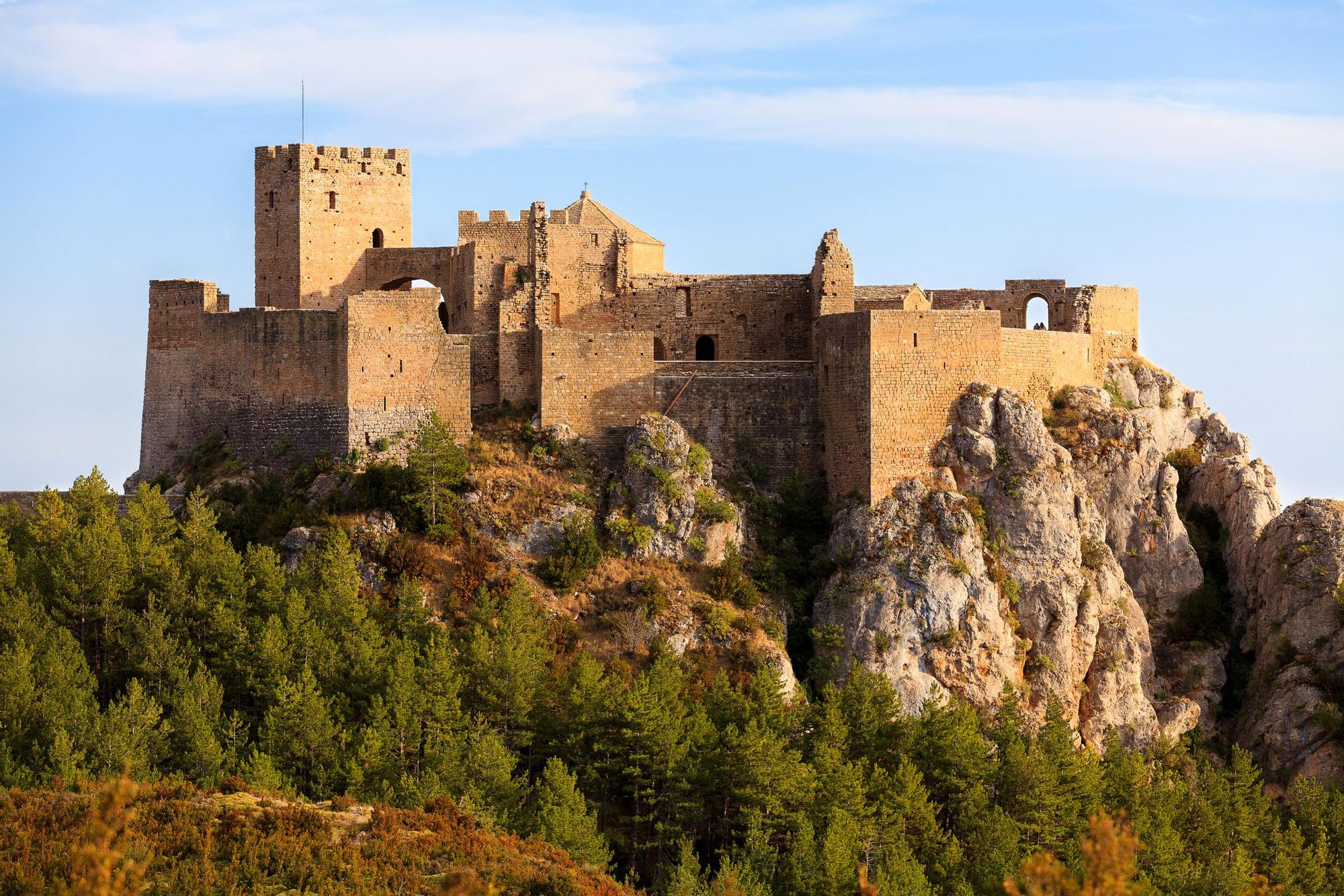 El Castillo de Loarre es considerado uno de los mejor coservados de Europa