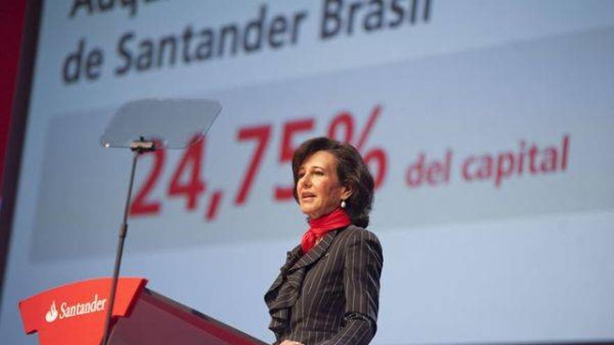 Ana Botín expresa su &quot;ambición&quot; de prolongar el éxito del Santander