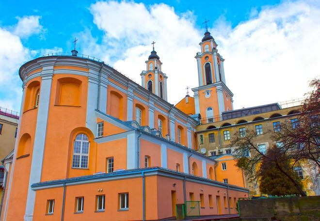 Iglesia de San Francisco Javier en el casco antiguo, Kaunas