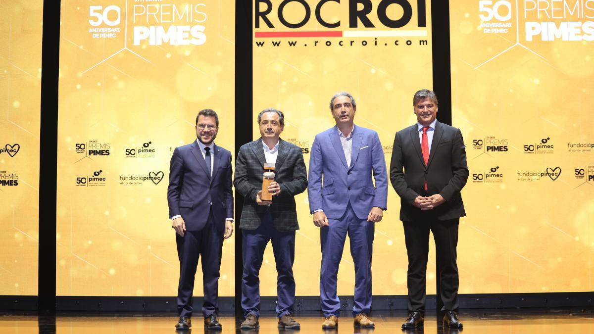 RocRoi, galardonada con el Premio a la Mipime más competitiva en la 37ª edición de los Premios PIMES