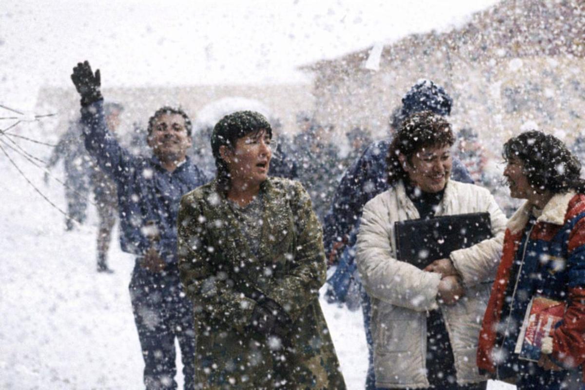 Revivimos en color la gran nevada de 1987 en Vigo