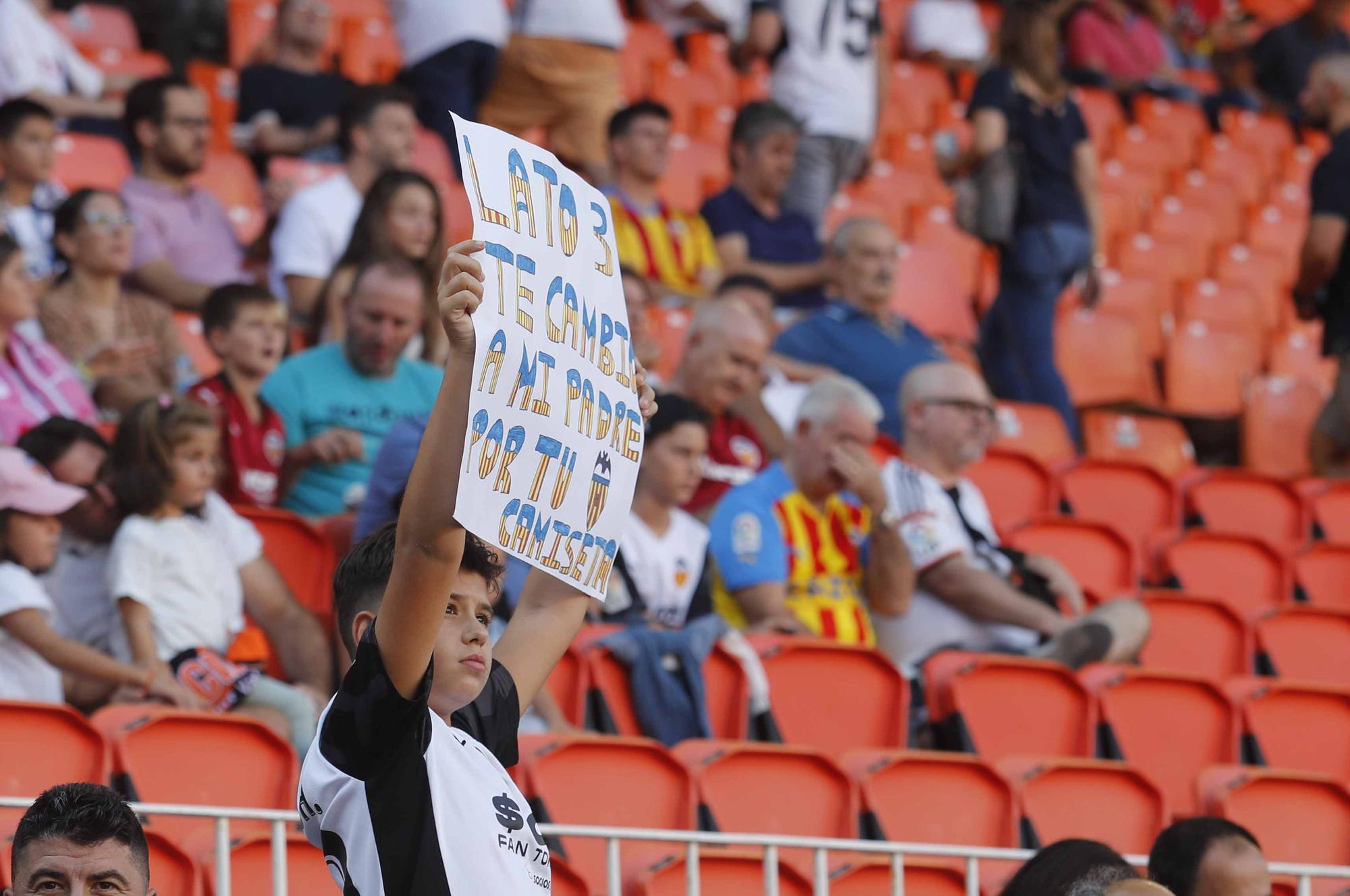 El Valencia - Celta en imágenes