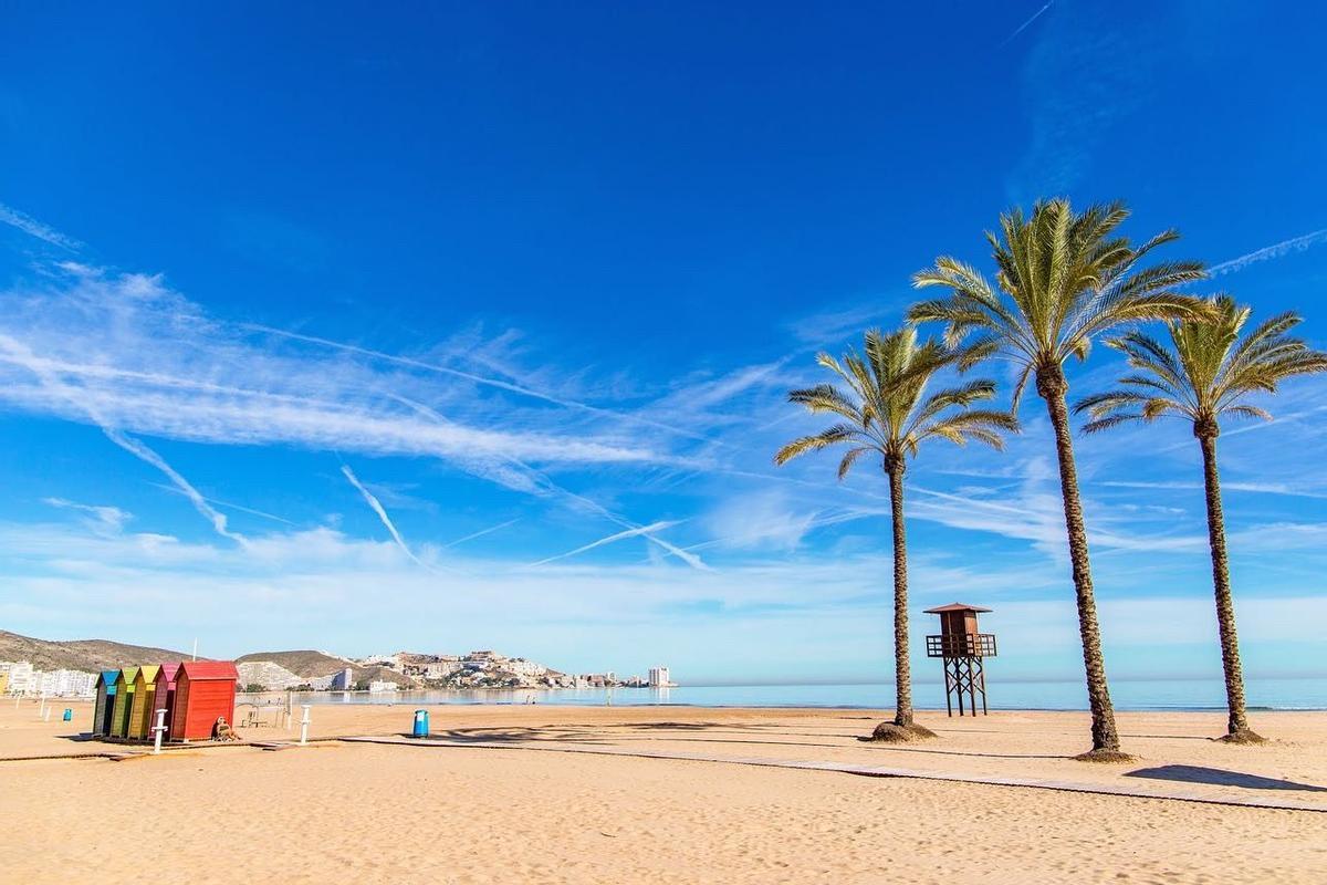 Playa de El Racó, muy cotizada.