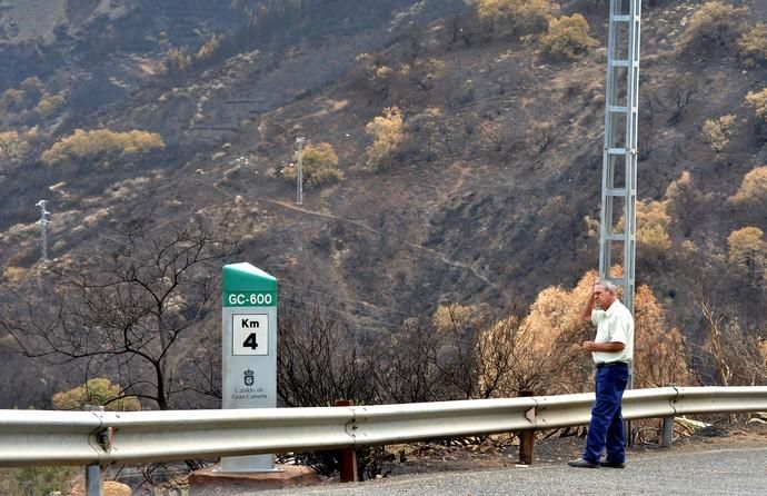 INCENDIO CUMBRE GRAN CANARIA