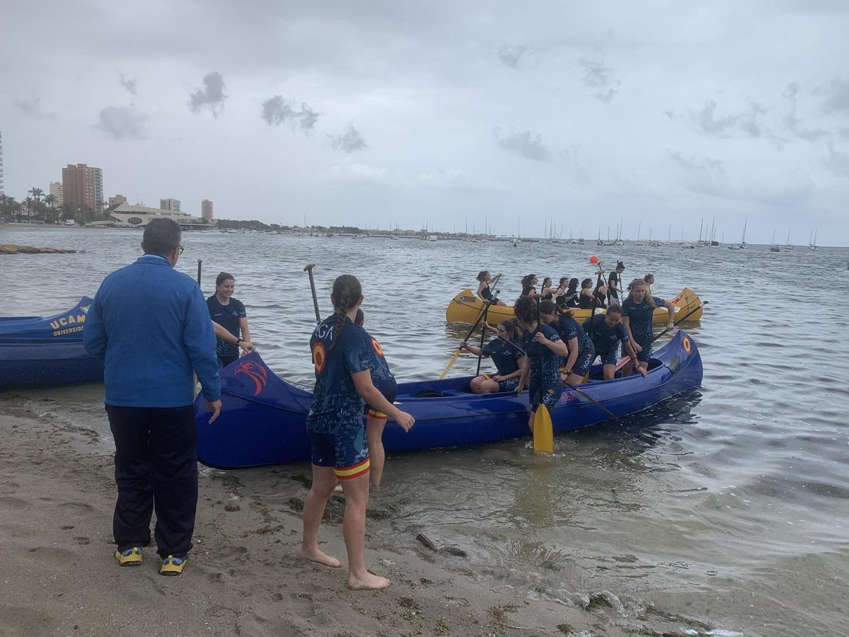Las mejores imágenes de la Regata Interuniversidades de Santiago de la Ribera en la que ha participado la princesa Leonor