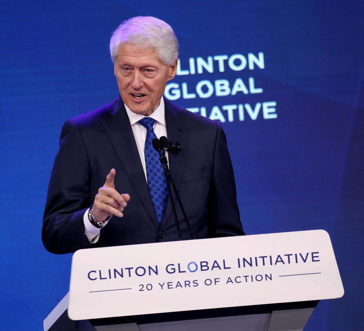 Archivo - El expresidente de Estados Unidos Bill Clinton.