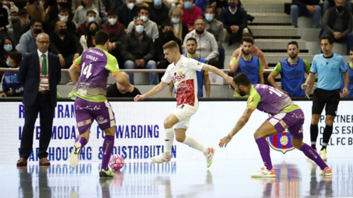 ElPozo pierde otro título antes de lo esperado contra Palma Futsal