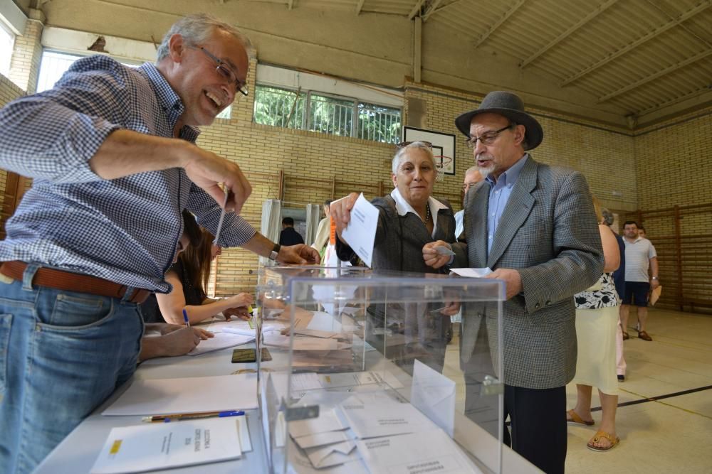 Así se vivió la jornada electoral en Galicia