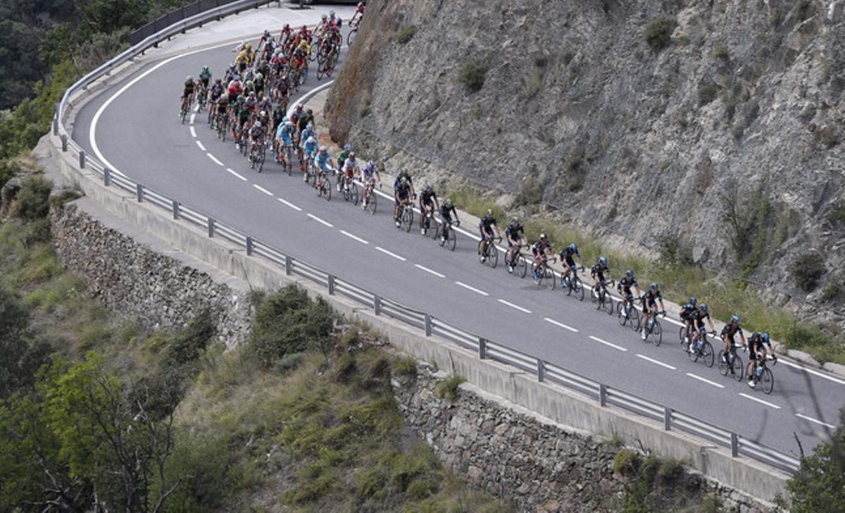 Las mejores imágenes de la etapa de la Vuelta