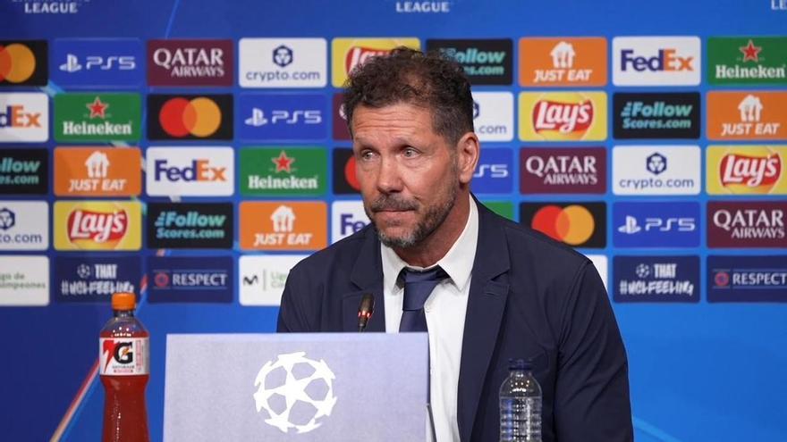 Simeone: "Sabemos dónde estamos"