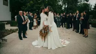 Cristina Suena y Corina Domene se dan el "sí, quiero" en tierras gallegas