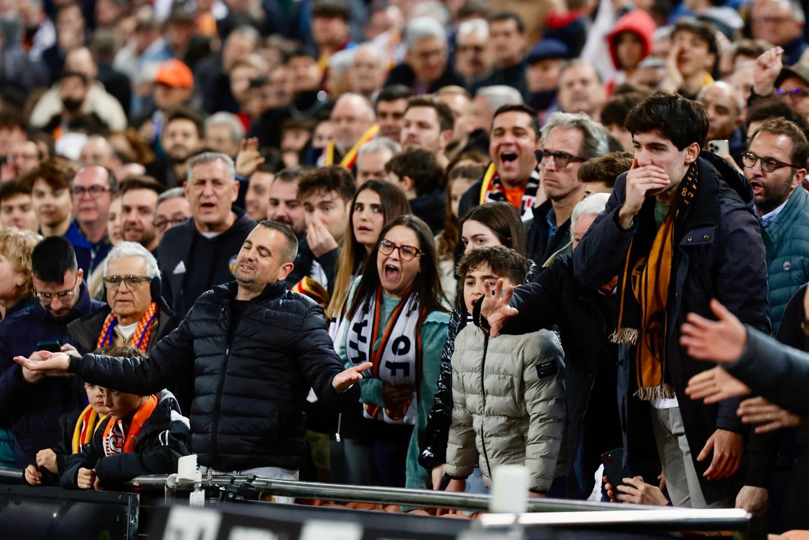 El Valencia CF - Real Madrid, en imágenes