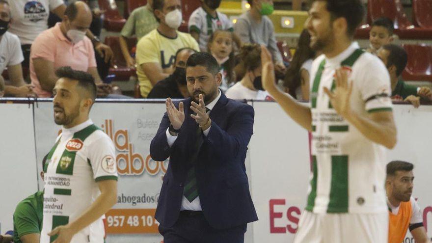 Josan González, entrenador del Córdoba Futsal Patrimonio de la Humanidad.