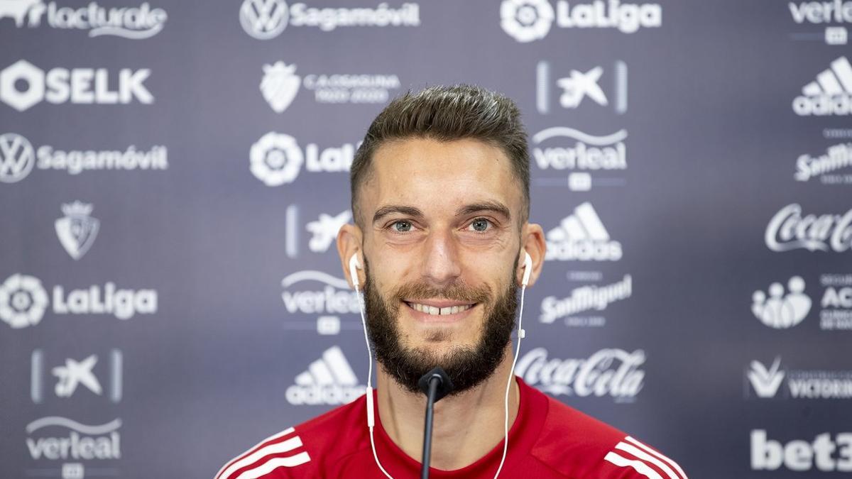 Roberto Torres, jugador de Osasuna