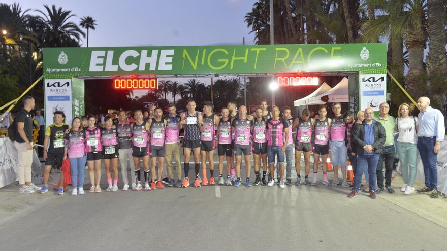 Fran Maciá y Jessica Guerrero ganan la I Carrera Nocturna Ilicitana