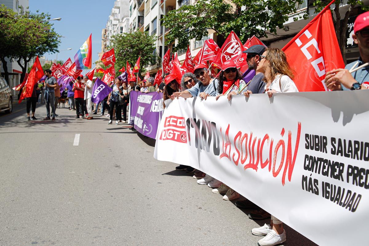 Manifestación del Día del Trabajo en Ibiza