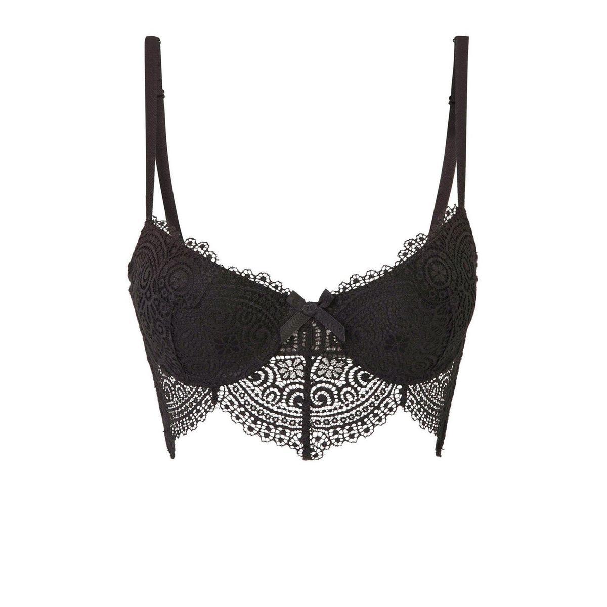 Bustier noir Iciz (Precio: 19,95 euros)