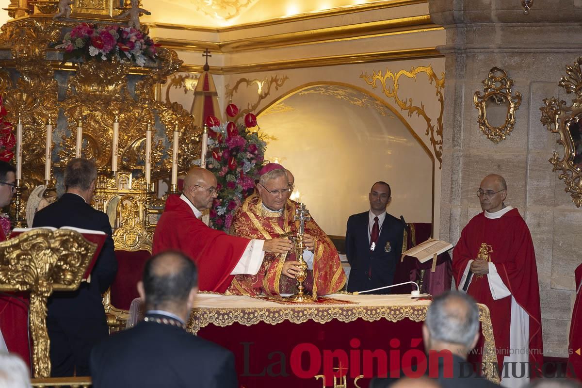 Así se ha vivido en Caravaca la clausura del Quinario de la Vera Cruz