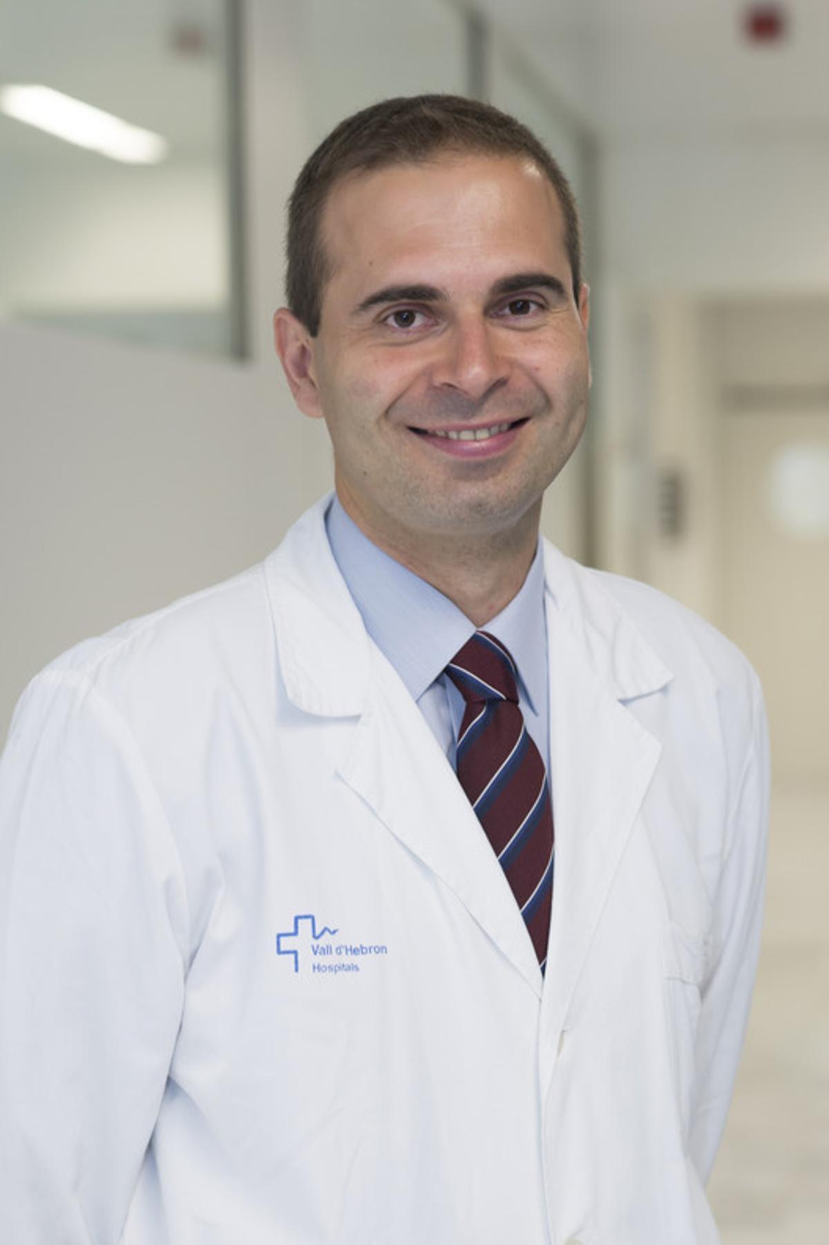 El doctor Jaume Capdevila. El doctor Jaume Capdevila.