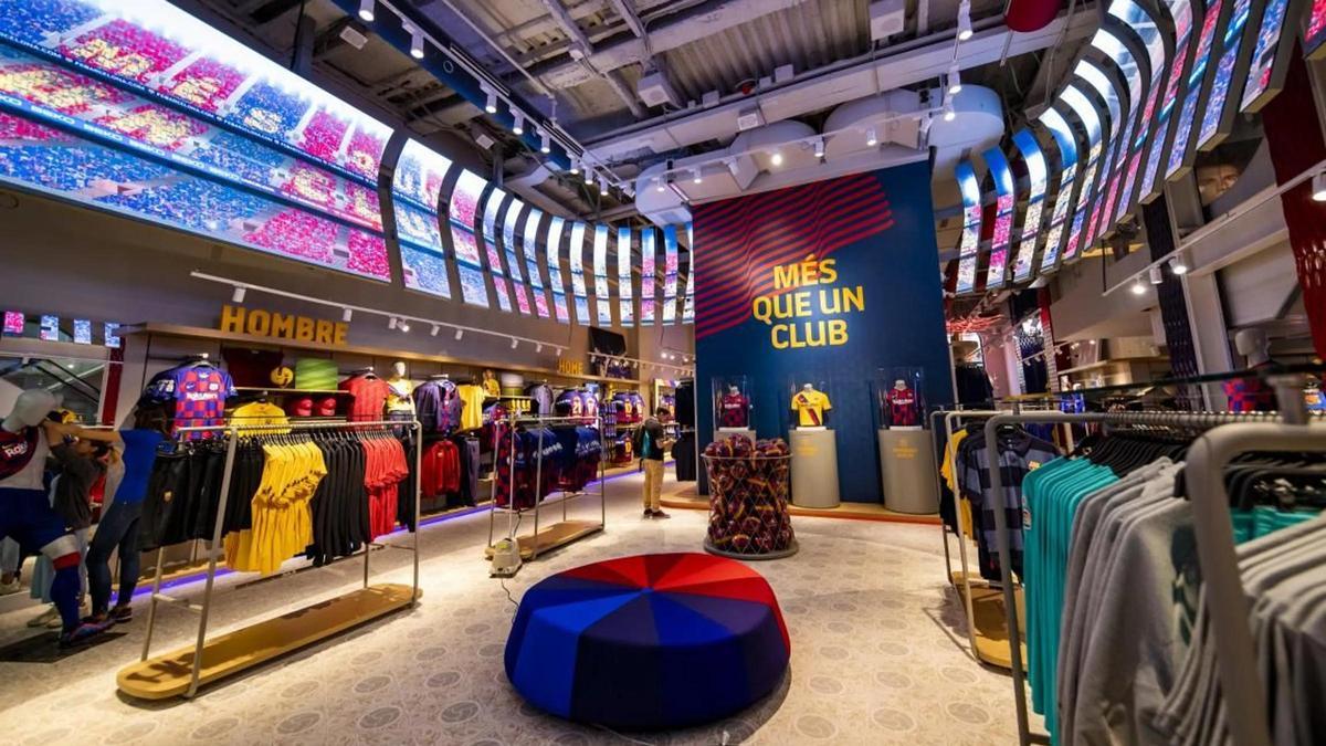 Una de las 16 Barça Store del club