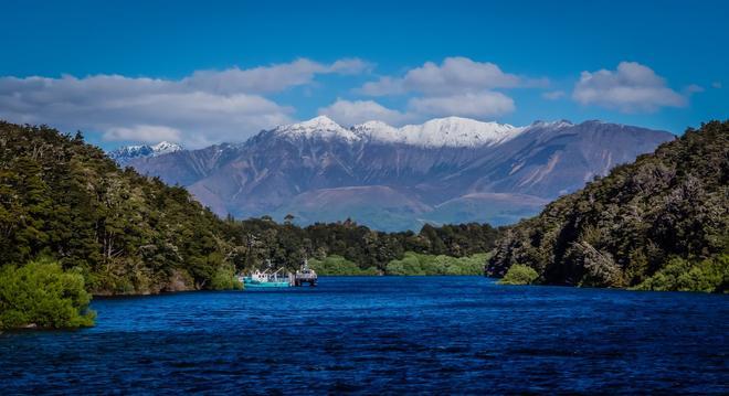 Lago Manapouri, Nueva Zelanda