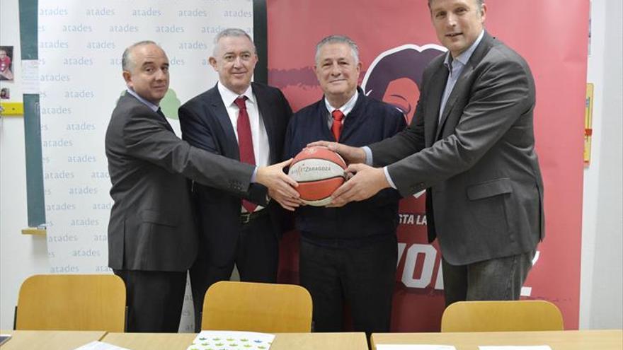 El club y Atades inician una escuela de baloncesto adaptado