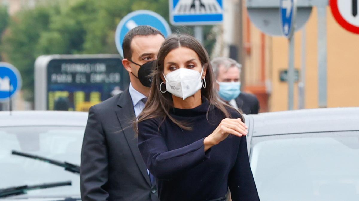 La reina Letizia asiste a la 21 edición del Festival de cine de Tudela