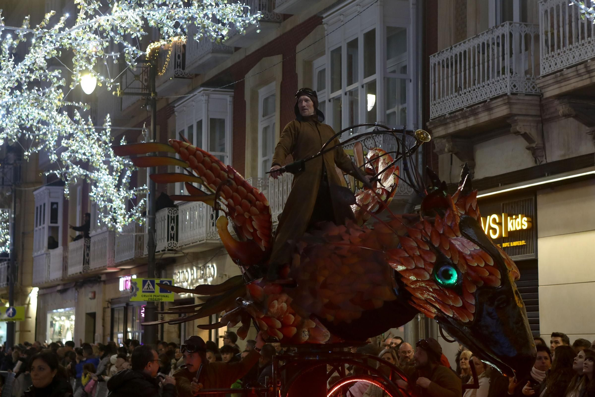 La Cabalgata de los Reyes Magos de Cartagena 2025, en imágenes