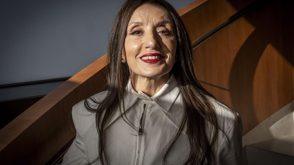 La cantante Luz Casal, retratada esta semana en Barcelona.