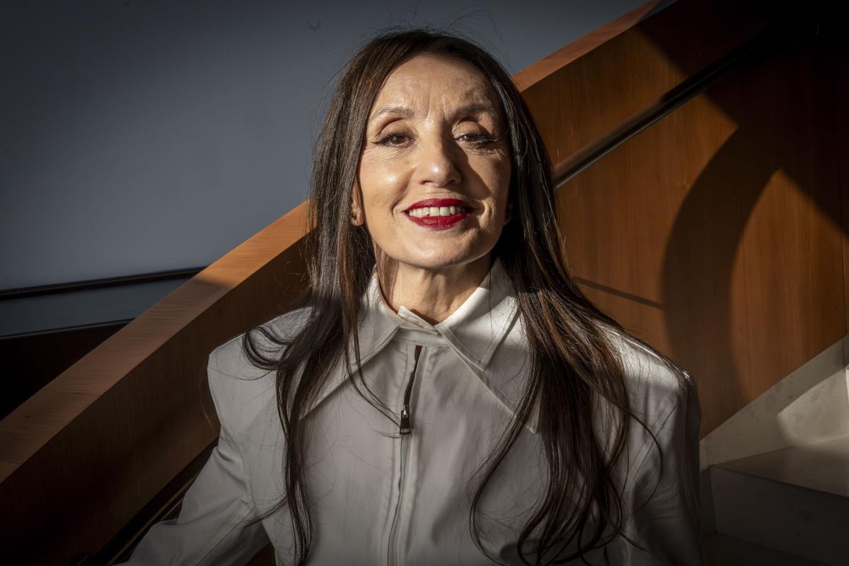 La cantante Luz Casal, retratada esta semana en Barcelona.