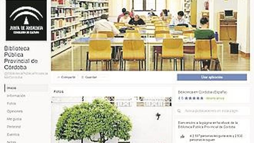 la Biblioteca ProvinciaL también está en Facebook