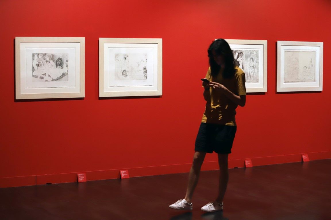 Exposición sobre Picasso en el Museo Ruso