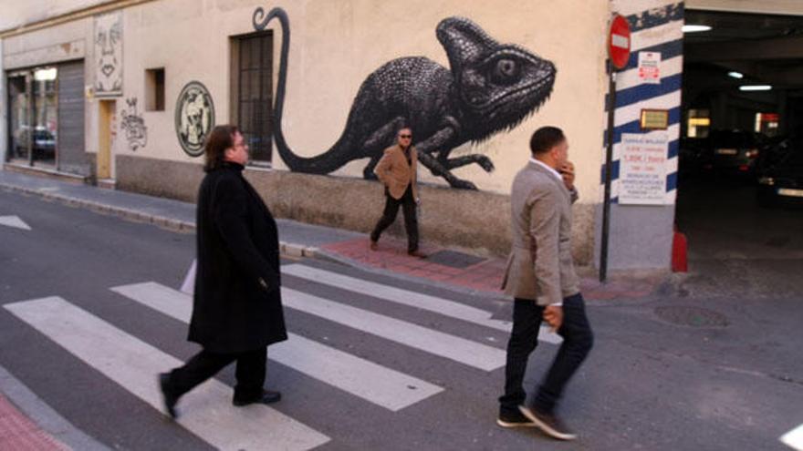 Los murales del primer festival Maus provocaron inquietud en algunos vecinos.