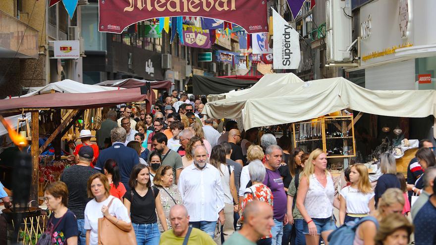 El Mercado Medieval de Elche abre el jueves con 150 puestos de venta