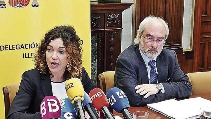 Rosario SÃ¡nchez y RamÃ³n Morey explicaron el dispositivo electoral de maÃ±ana.