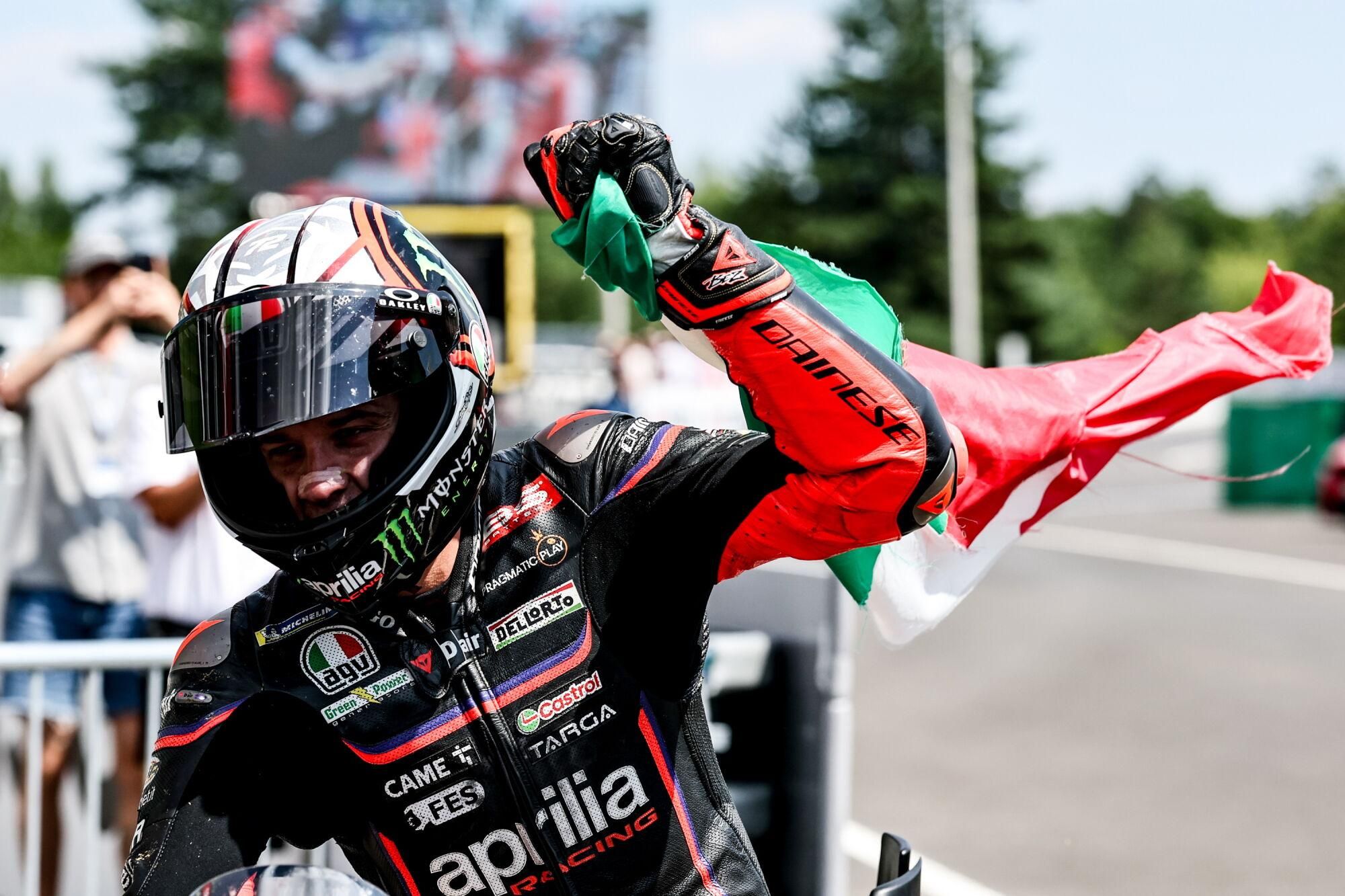 
El Gran Premio de República Checa de MotoGP.