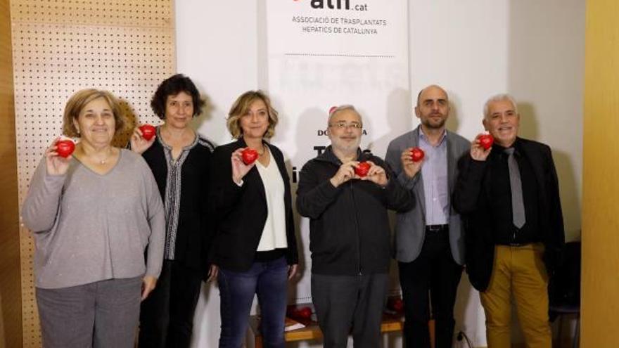 L&#039;acte de presentació, ahir al vespre.