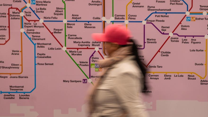 Joc del 8-M: Estacions de metro i noms de dona