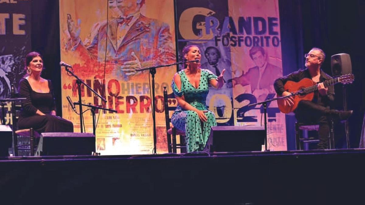 Una actuación del Festival de Cante Grande de Puente Genil.