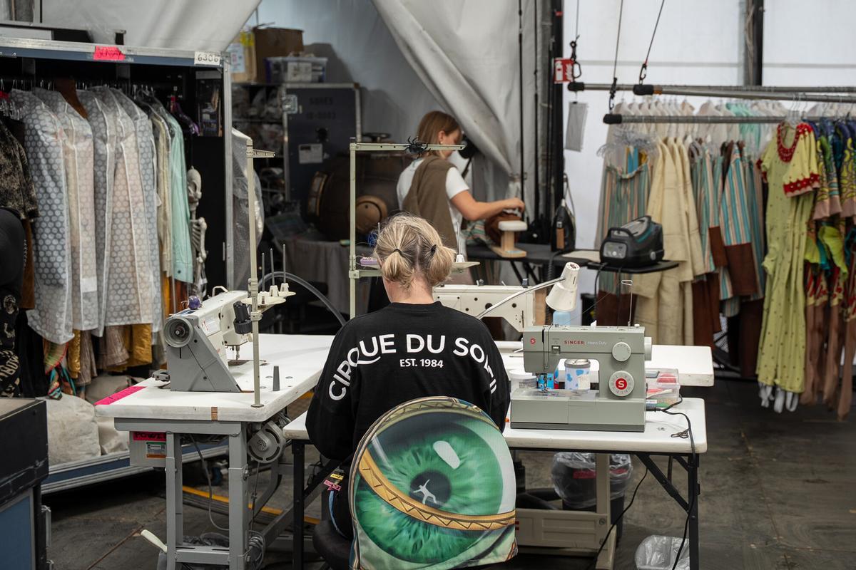 Últimos ensayos para el estreno de 'Kurious', nuevo espectáculo del Circo del Sol en Sevilla Últimos ensayos para el estreno de 'Kurious', nuevo espectáculo del Circo del Sol en Sevilla