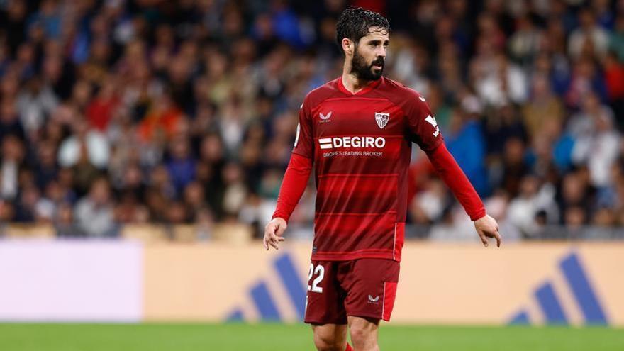 Isco, en un partido con el Sevilla.