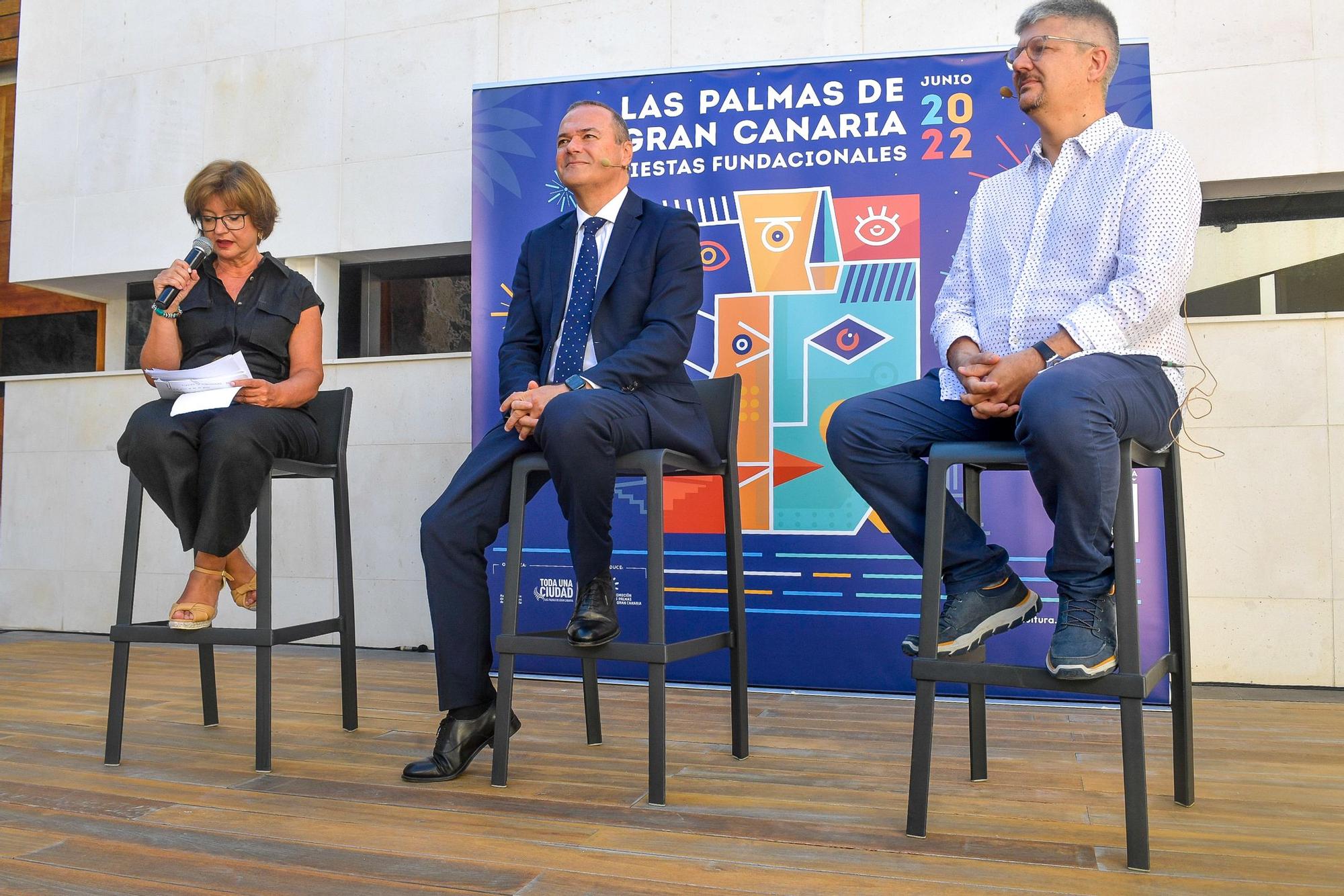 Presentación programa de las Fiestas Fundacionales de Las Palmas de Gran Canaria