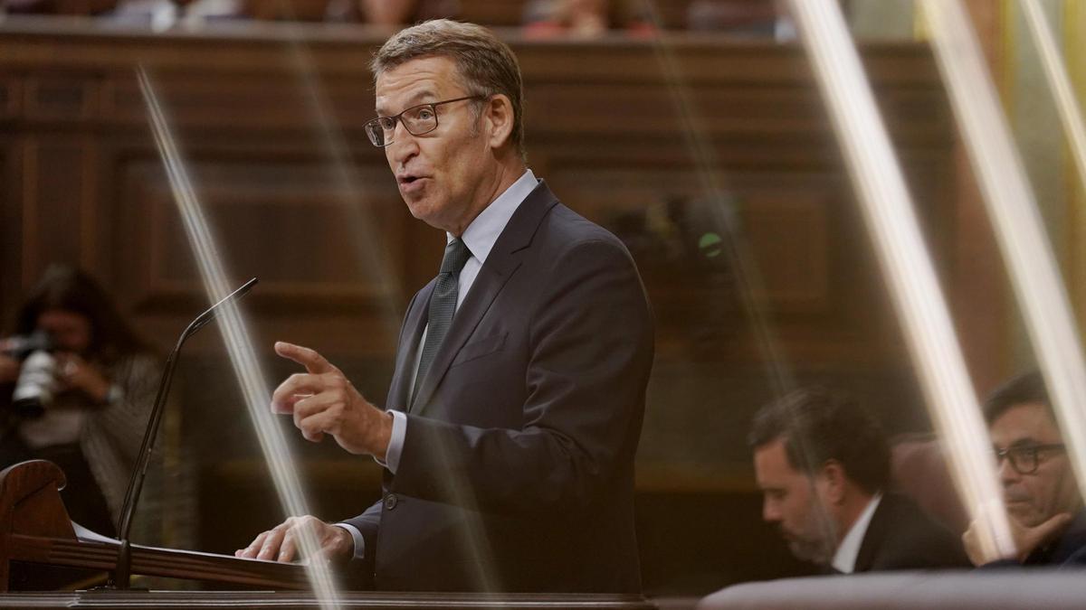 La segunda votación de la investidura de Feijóo, en imágenes