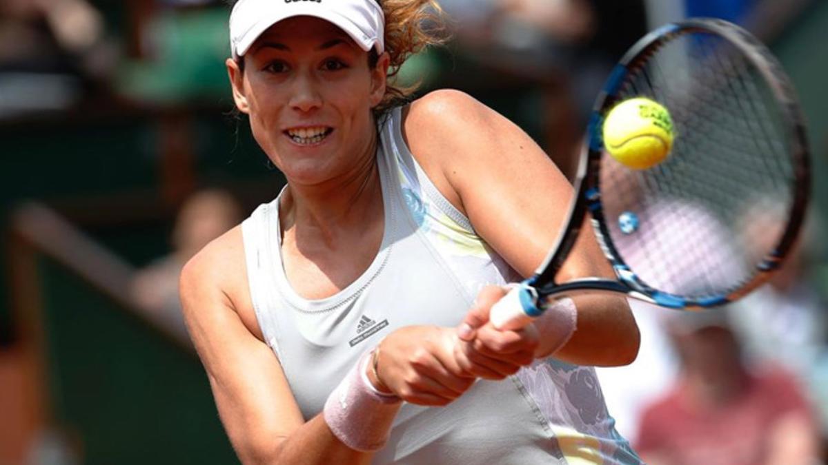 Garbiñe Muguruza fue un ciclón en la Philippe Chatrier