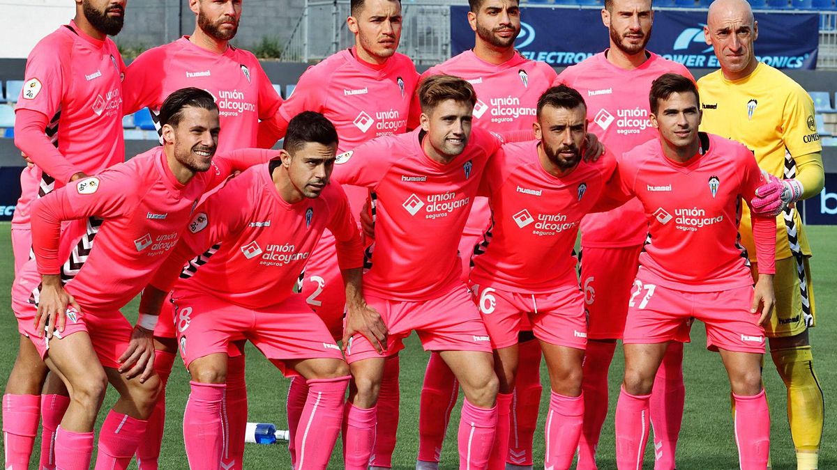 Alcoyano's starting eleven that beat Ibiza this Sunday. Alcoyano's starting eleven that beat Ibiza this Sunday.
