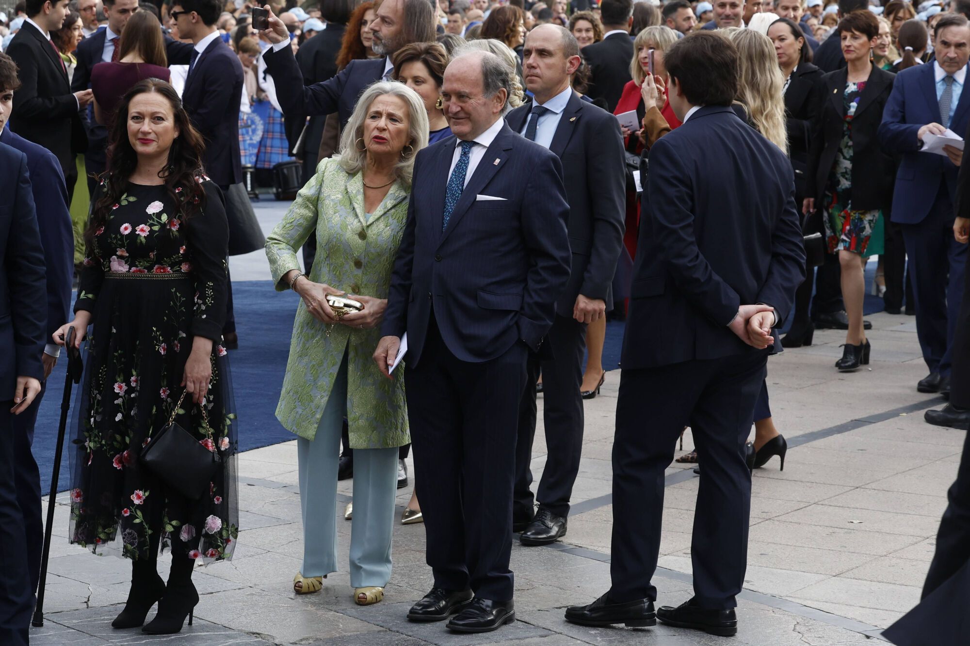  Así fue la llegada de los invitados a los premios "Princesa de Asturias" y su paso por la alfombra azul
