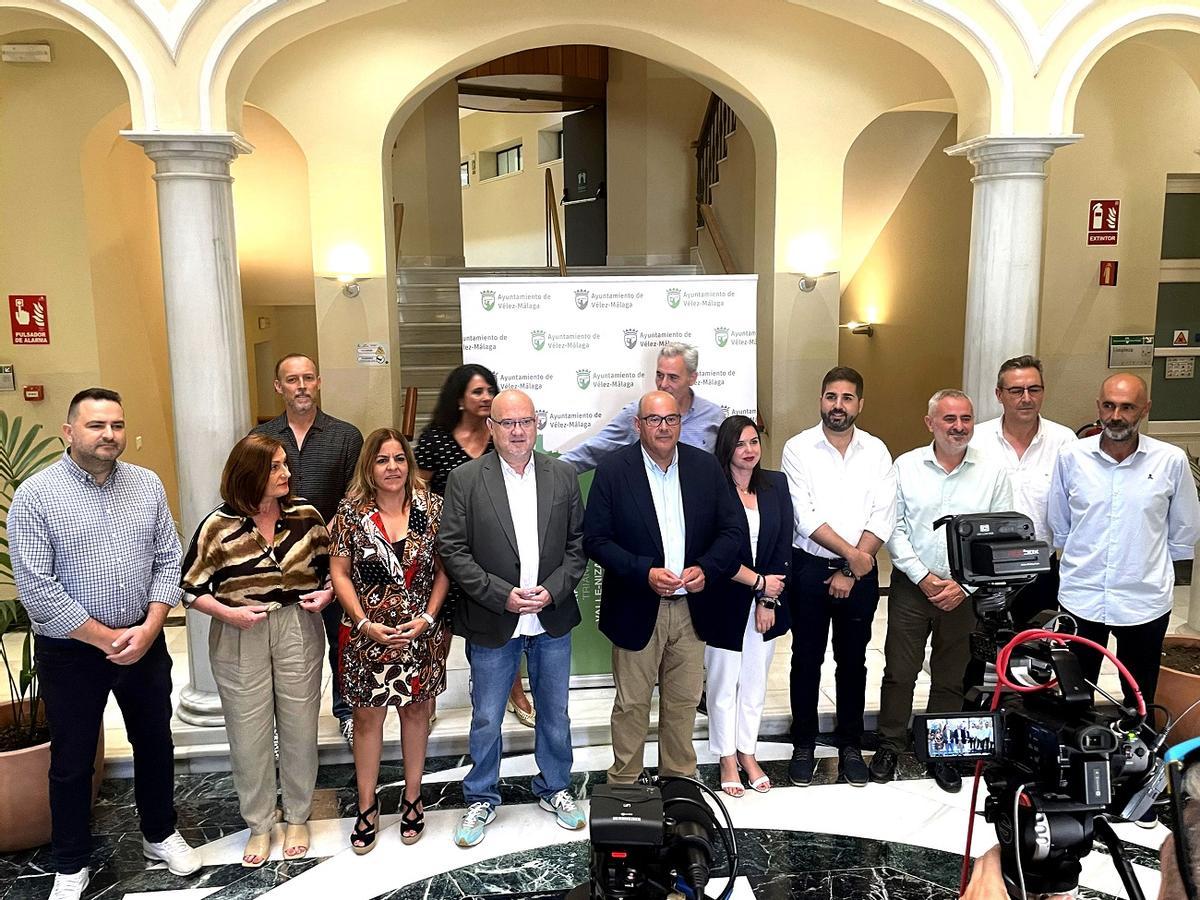 Equipo de gobierno del Ayuntamiento de Vélez-Málaga.