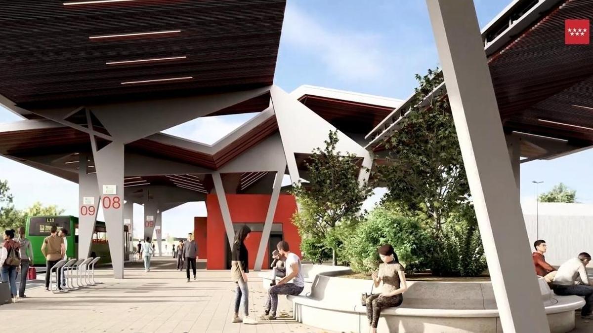 Así será la estación de autobuses interurbanos de Alcalá de Henares